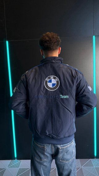 Chaqueta BMW Petro-Oni Azul y Blanca