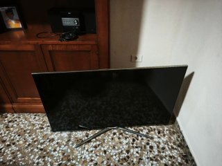 TV Samsung 42 parte superior oscura