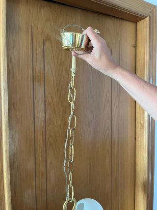 Lámpara de techo con globos de cristal
