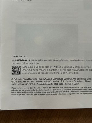 Biología y Geología, 4 ESO, Operación mundo
