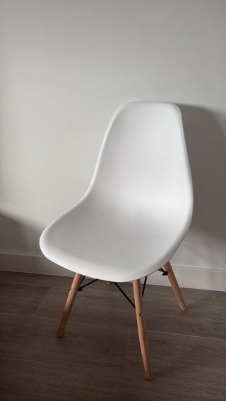 Silla Comedor Blanca Moderna