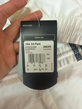 Pantalón Pirata Adidas Hombre Talla XL