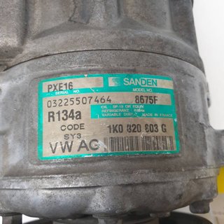 COMPRESOR AIRE ACONDICIONADO VOLKSWAGEN VOLKSWAGEN GOLF V BERLINA (1K1) 2003-2009