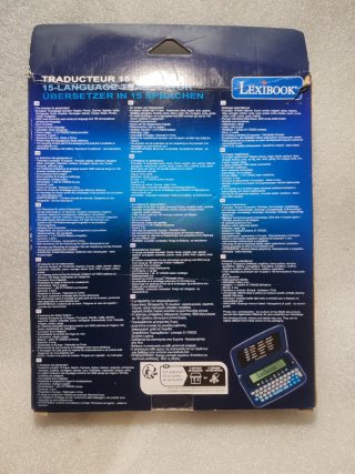 Traduttore Lexibook 15 lingue