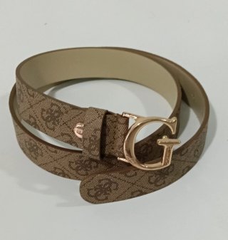 Cinturón Guess Marrón y Dorado T 85