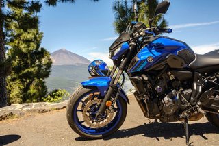 Yamaha MT07 A2 - 5800km - Azul/Negro