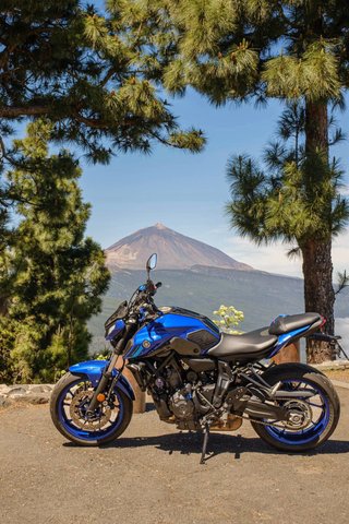 Yamaha MT07 A2 - 5800km - Azul/Negro