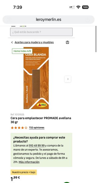Mesa de comedor de madera moderna