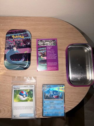 Scatolina Pokémon TCG Dragapult Metallo Mini