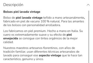 Bolso Piel Lavada Rosa