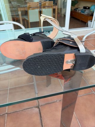 Botas prtopedicas con bitutor izquierdo