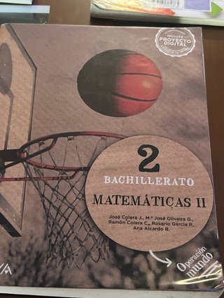 Matemáticas II. 2o de Bachillerato
