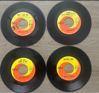 Vinilos The Beatles (8 unidades)