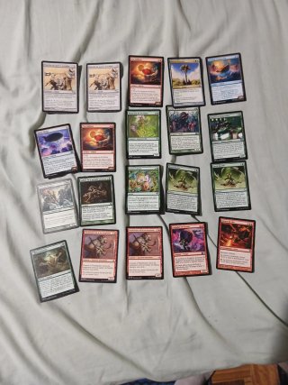 Lote 150 Cartas Magic Infrecuentes