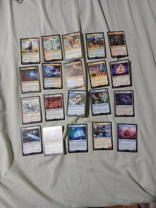 Lote 150 Cartas Magic Infrecuentes