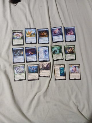 Lote 150 Cartas Magic Infrecuentes