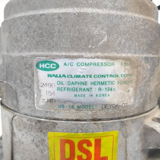 COMPRESOR AIRE ACONDICIONADO HYUNDAI HYUNDAI GETZ (TB) 2002-2009