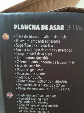 Plancha Eléctrica Asar Zara Home