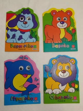 Libros animales en euskera
