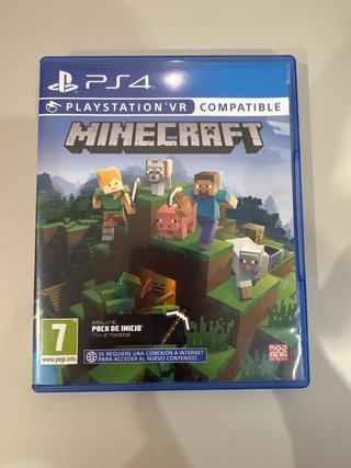 Minecraft PS4 VR Compatible