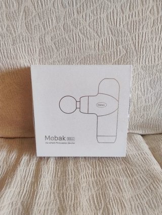 Pistola de masaje muscular Mebak Mini + 4 cabezale