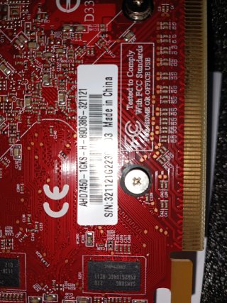 Tarjeta Gráfica Asus 1GB