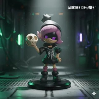 Figuras Murder Drones de Resina de 6 cm.