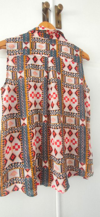 Blusa H&M Estampado Étnico