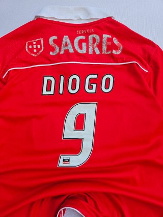 Camisola Benfica 2010/11 Diogo #9 Criança