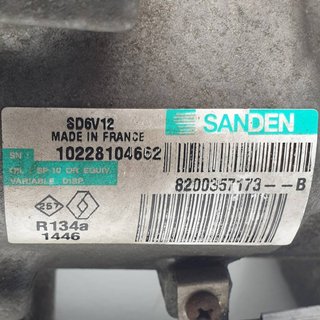 COMPRESOR AIRE ACONDICIONADO RENAULT RENAULT CLIO III 2005-2016