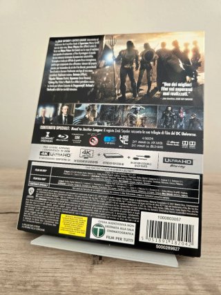 Zack Snyder's Justice League 4K UHD + Blu-ray