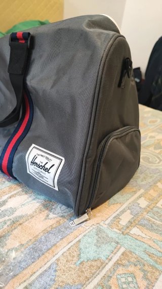 Borsone Herschel Grigio