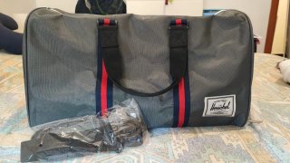 Borsone Herschel Grigio