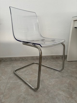 Sedia trasparente Ikea in vendita
