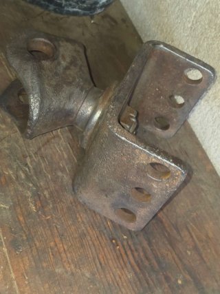 Enganche giratorio para tractor