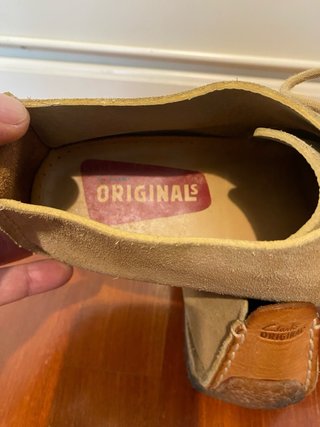 Clarks Desert Boots Beige Scamosciate
