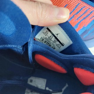 Air Jordan Super.Fly 5 Scarpe Blu/Arancioni