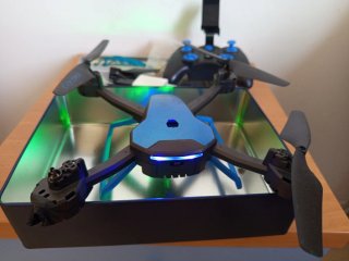 Dron Explorer Negro y Azul
