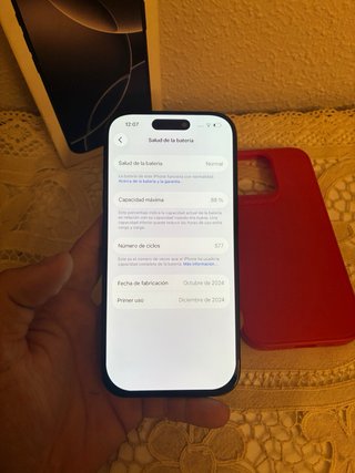 iPhone 16 Pro 128GB Negro