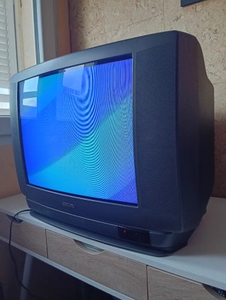 Televisor de Tubo CRT Sanyo 21" Retro Gaming