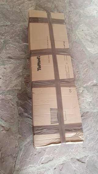 Cama elástica 305cm con red y escalera.