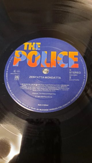 The Police - Zenyatta Mondatta LP (1980)