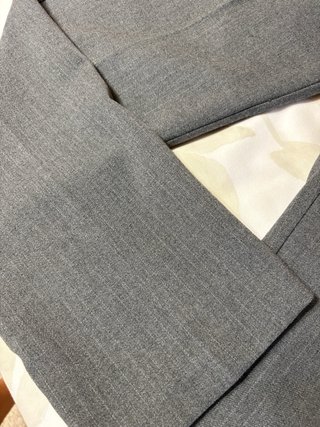 Pantalones de traje grises