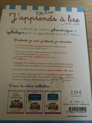 Libro para aprender francés niños