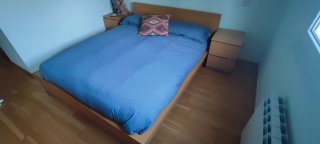 Cama Ikea Malm con colchón de 160x200 cm