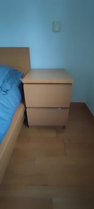 Cama Ikea Malm con colchón de 160x200 cm