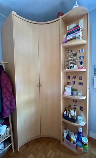 Dormitorio juvenil con vinilo en gris