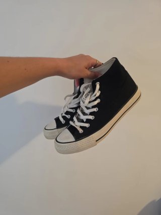 Zapatillas Converse negras altas