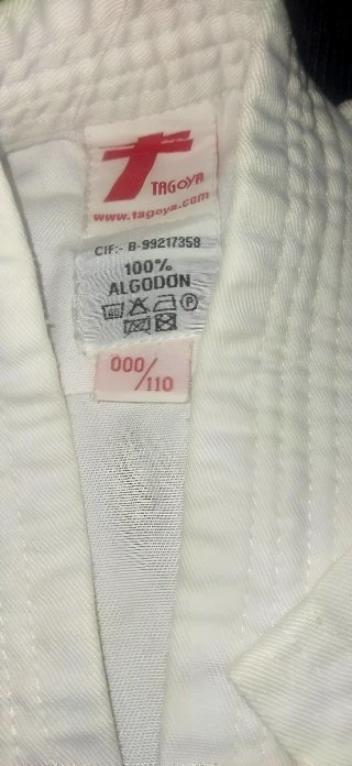 Kimono Tagoya Blanco 4-7 años