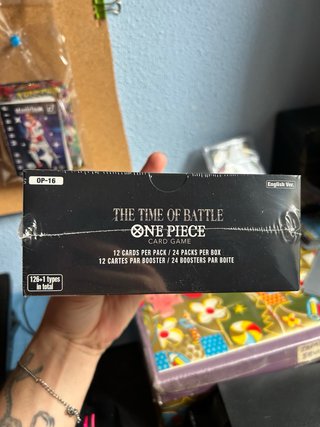 One Piece OP16 The Time of Battle Booxter Box